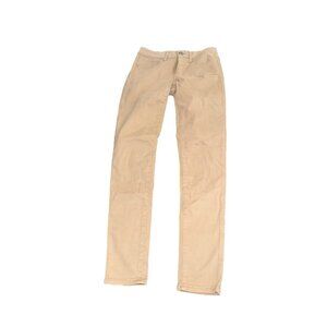 American Eagle Outfitters Jeggings Super Stretch Khaki Pants Size 4 Regular